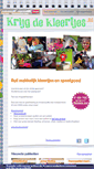 Mobile Screenshot of krijgdekleertjes.nl